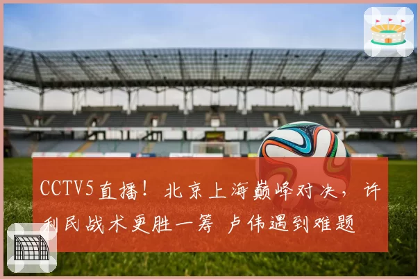 CCTV5直播！北京上海巅峰对决，许利民战术更胜一筹 卢伟遇到难题