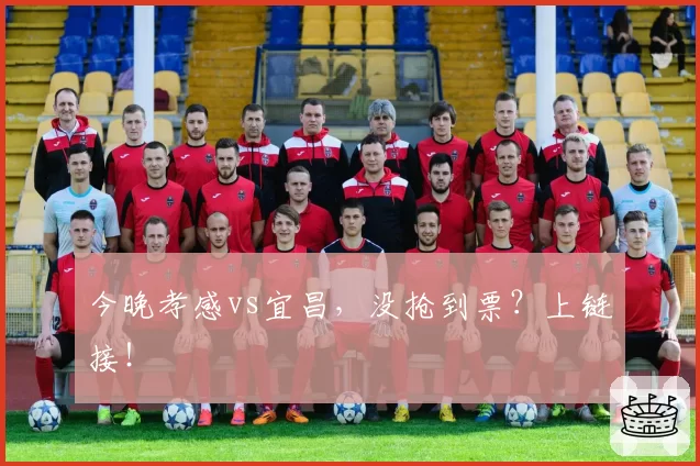 今晚孝感vs宜昌，没抢到票？上链接！